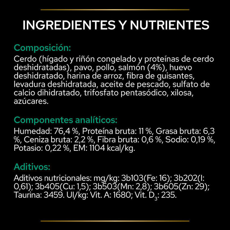 10 sobres x 85 g Pro Plan Veterinary Diets Feline En Gastrointestinal Salmón en Salsa sobre para gatos,  Imagen numero 5 10 sobres x 85 g Pro Plan Veterinary Diets Feline En Gastrointestinal Salmón en Salsa sobre para gatos, , large Imagen numero 5